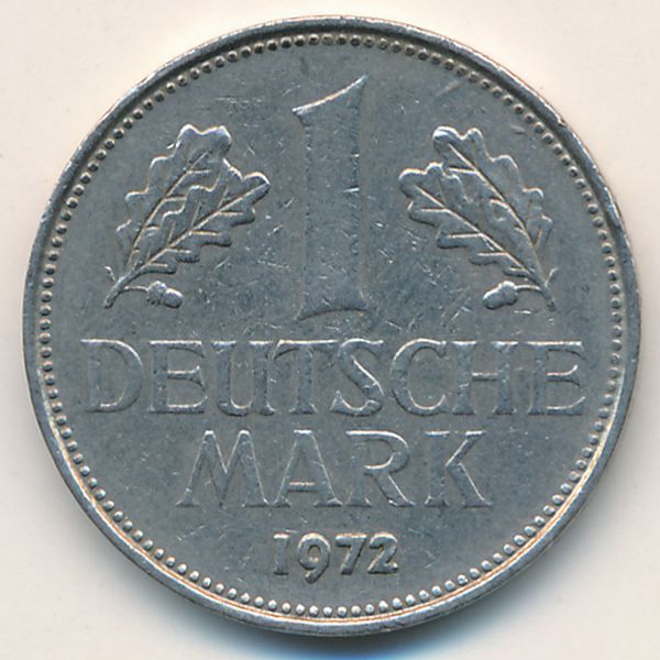 ФРГ, 1 марка (1972 г.)