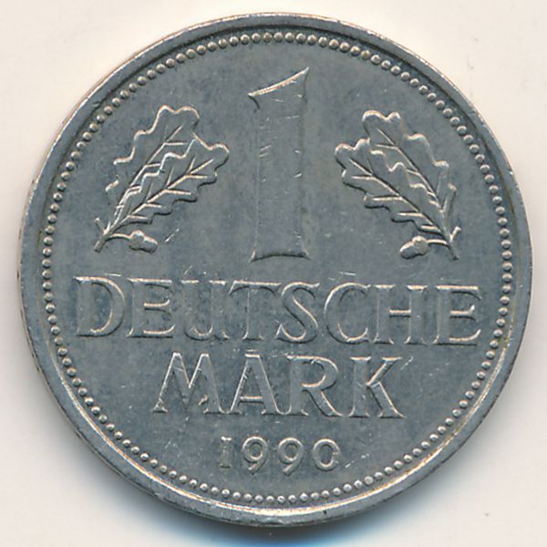 ФРГ, 1 марка (1990 г.)