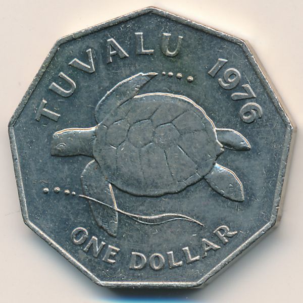 Тувалу, 1 доллар (1976 г.)