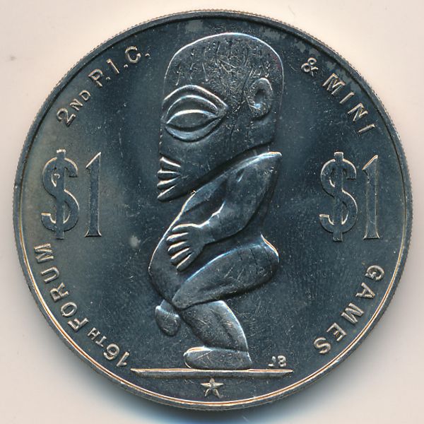Острова Кука, 1 доллар (1985 г.)