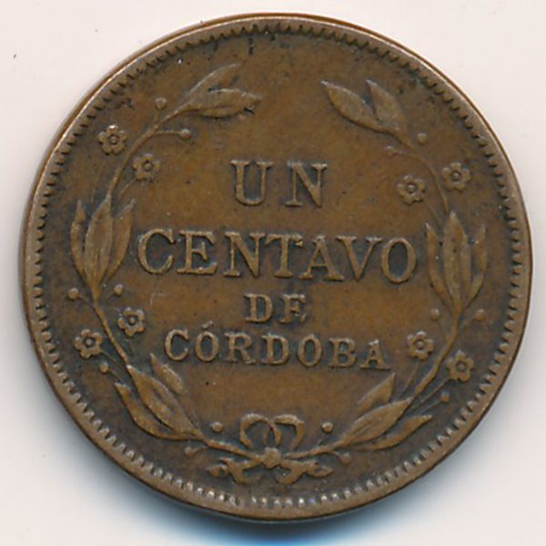 Никарагуа, 1 сентаво (1937 г.)