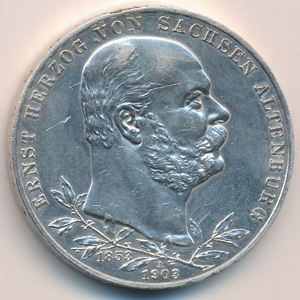 Саксен-Альтенбург, 5 марок (1903 г.)