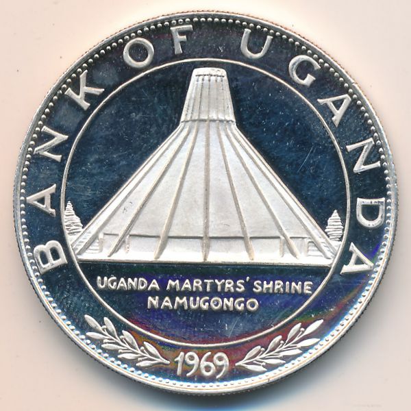 Уганда, 10 шиллингов (1970 г.)