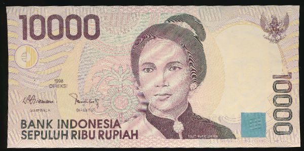 Индонезия, 10000 рупий (1998 г.)