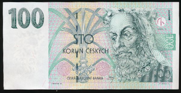 Чехия, 100 крон (1997 г.)