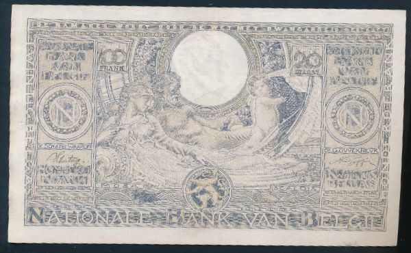 Бельгия, 100 франков (1942 г.)