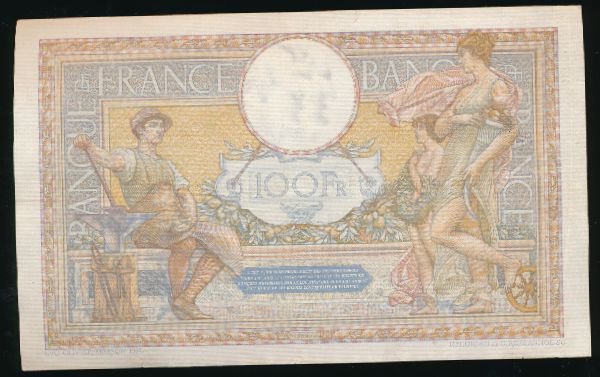Франция, 100 франков (1937 г.)