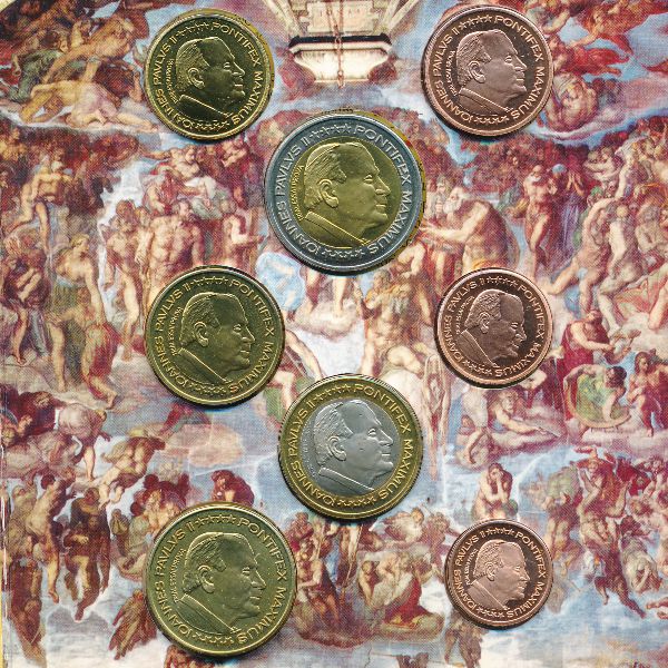 Ватикан, Набор монет (2004 г.)