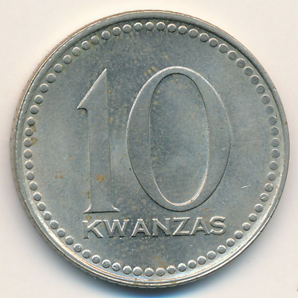 Ангола, 10 кванза (1977 г.)