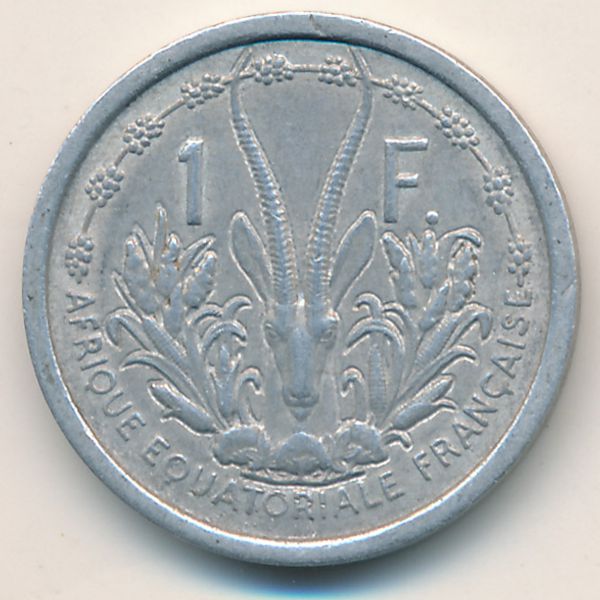 Французская Западная Африка, 1 франк (1948 г.)