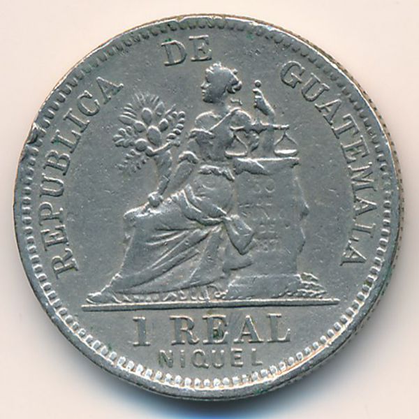 Гватемала, 1 реал (1900 г.)