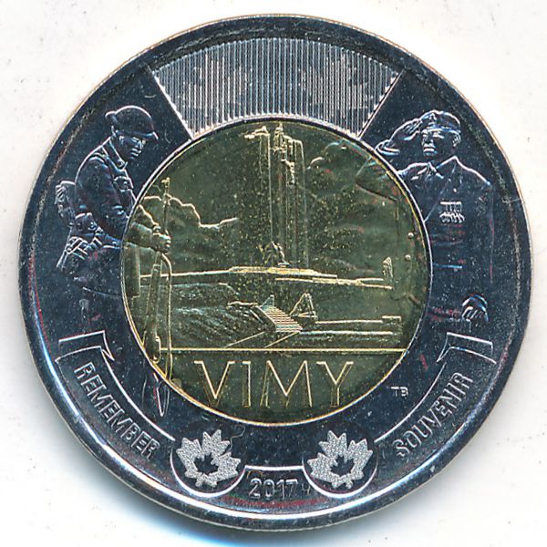 Канада, 2 доллара (2017 г.)