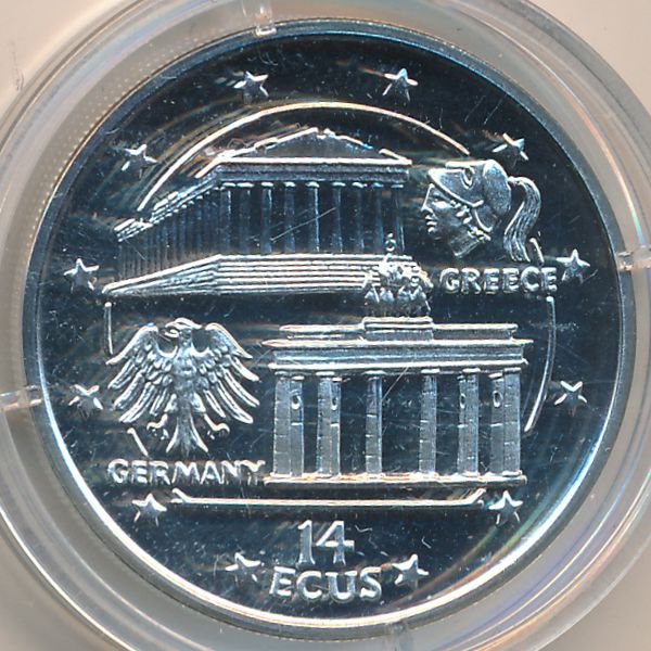 Гибралтар, 14 экю (1994 г.)