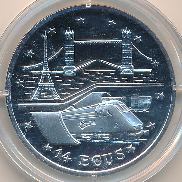 Гибралтар, 14 экю (1994 г.)