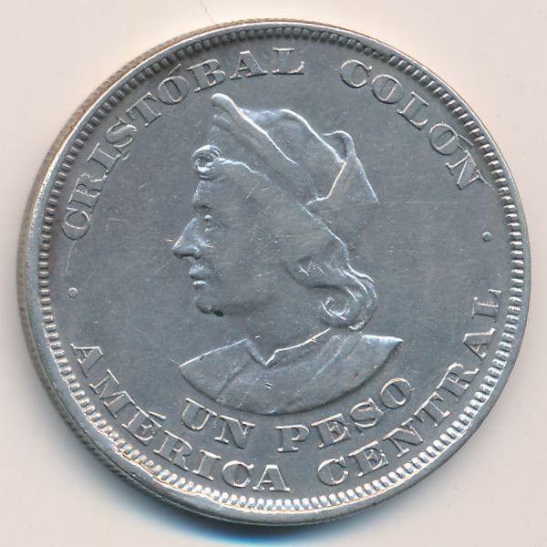 Сальвадор, 1 песо (1893 г.)