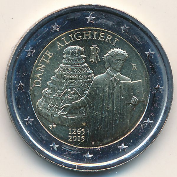 Италия, 2 евро (2015 г.)