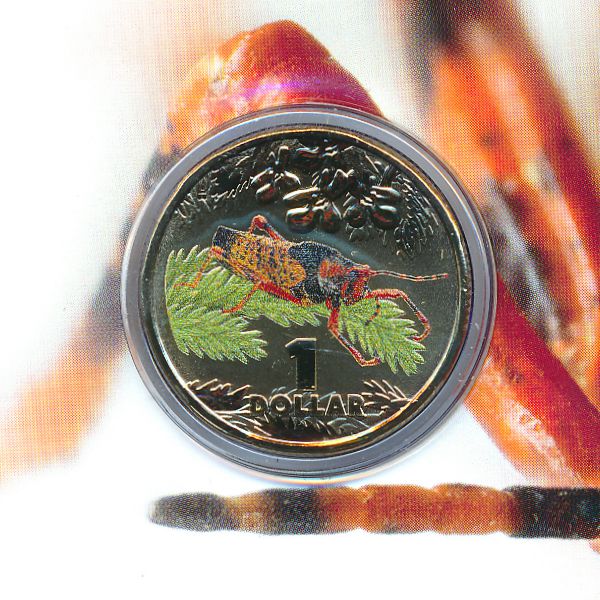 Австралия, 1 доллар (2014 г.)