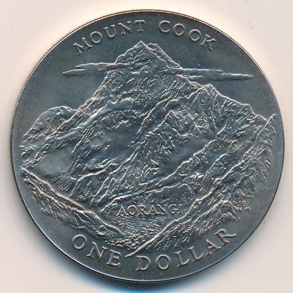 Новая Зеландия, 1 доллар (1970 г.)