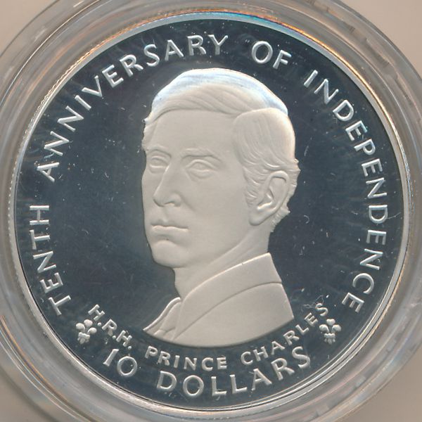 Фиджи, 10 долларов (1980 г.)