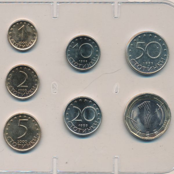 Болгария, Набор монет