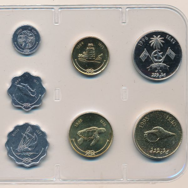 Мальдивы, Набор монет