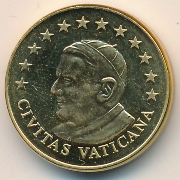 Ватикан, 10 евроцентов