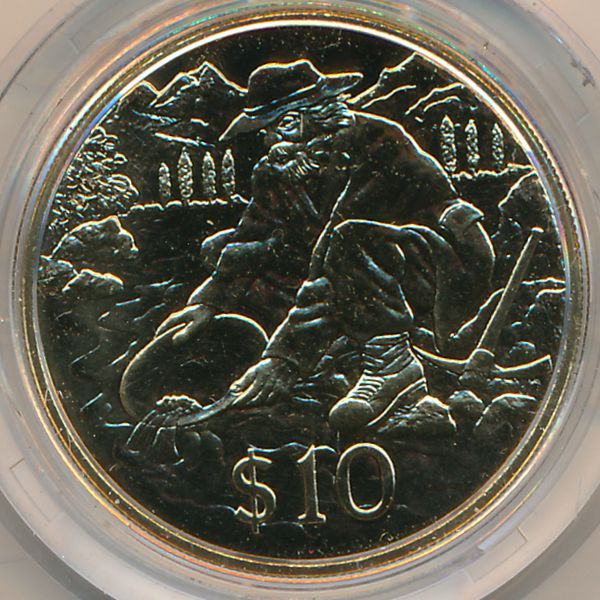 Новая Зеландия, 10 долларов (1995 г.)