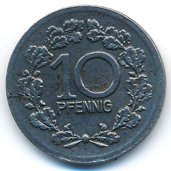 Вохвинкель., 10 пфеннигов (1918 г.)