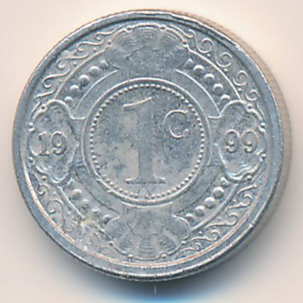 Антильские острова, 1 цент (1999 г.)