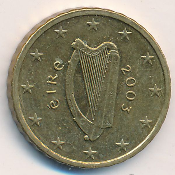 Ирландия, 10 евроцентов (2003 г.)