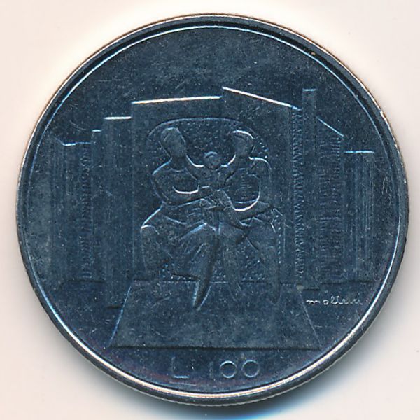 Сан-Марино, 100 лир (1976 г.)