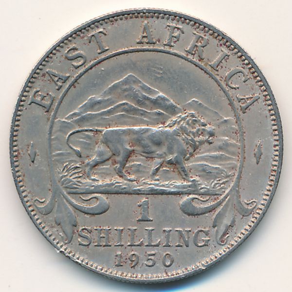 Восточная Африка, 1 шиллинг (1950 г.)