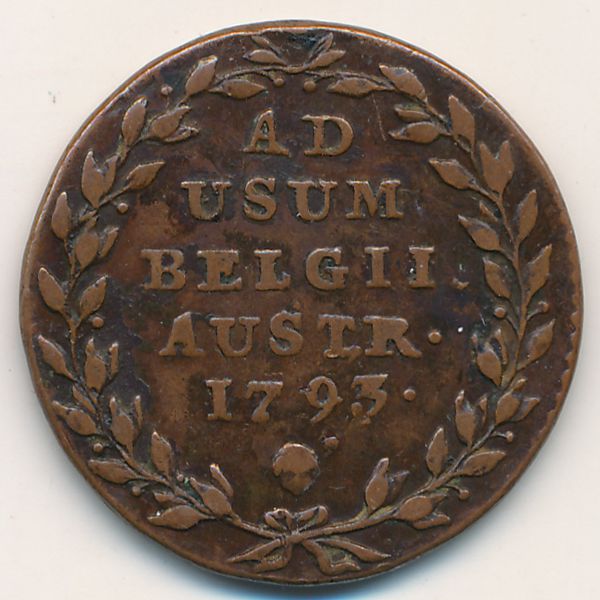 Австрийские Нидерланды, 2 лиарда (1793 г.)