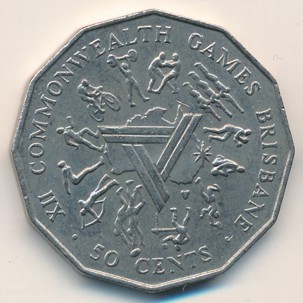 Австралия, 50 центов (1982 г.)