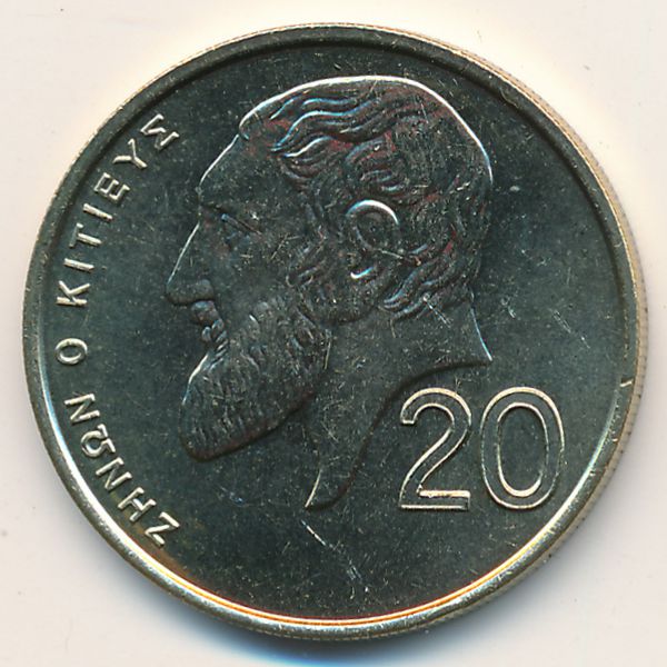 Кипр, 20 центов (1989 г.)