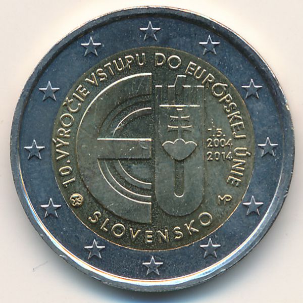 Словакия, 2 евро (2014 г.)