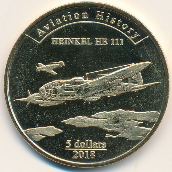 Агрихан., 5 долларов (2018 г.)