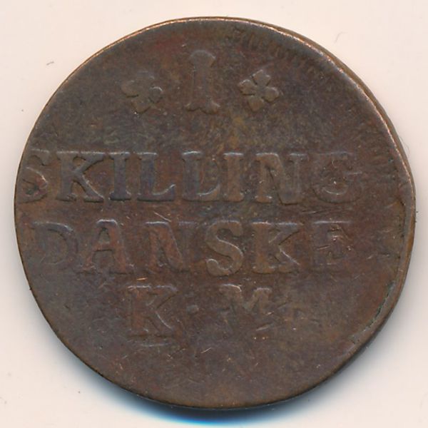 Дания, 1 скиллинг