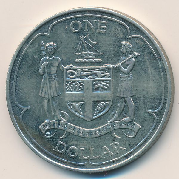 Фиджи, 1 доллар (1969 г.)