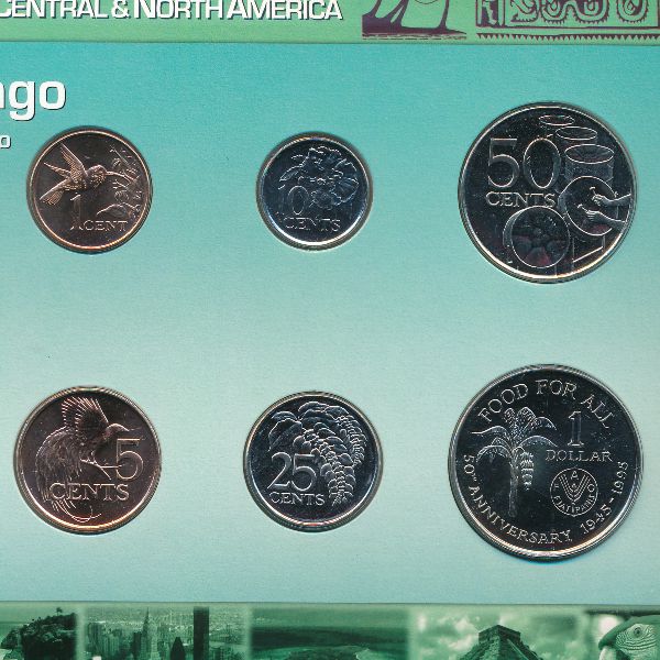 Тринидад и Тобаго, Набор монет
