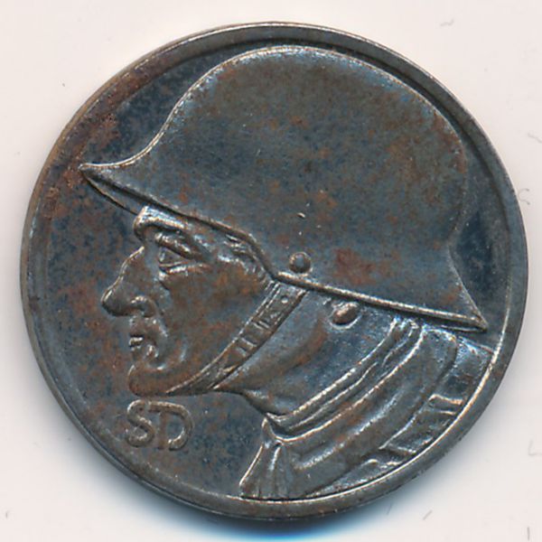 Дюрен., 10 пфеннигов (1918 г.)