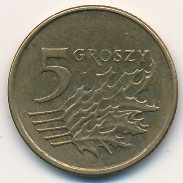 Польша, 5 грошей (2000 г.)