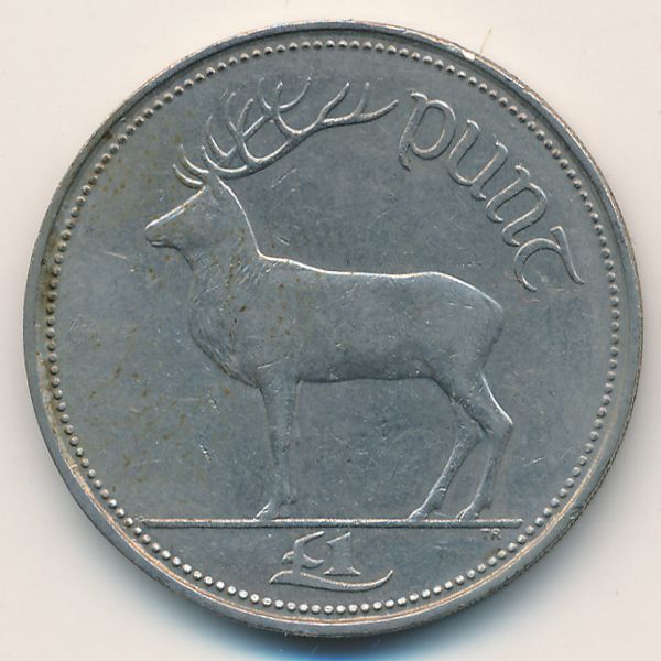 Ирландия, 1 фунт (1990 г.)