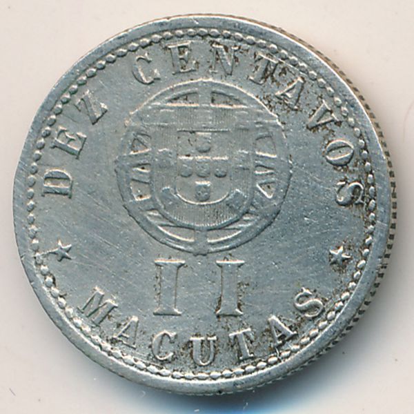 Ангола, 10 сентаво (1927 г.)