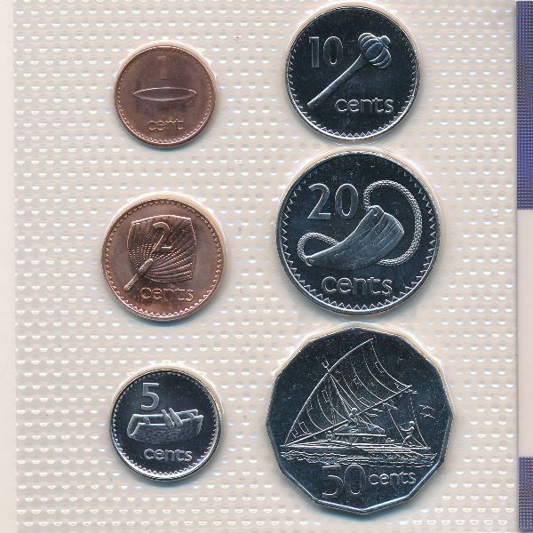 Фиджи, Набор монет