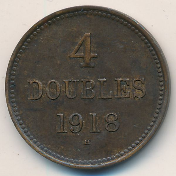 Гернси, 4 дубля (1918 г.)