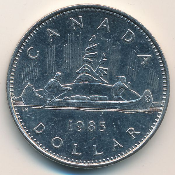 Канада, 1 доллар (1985 г.)