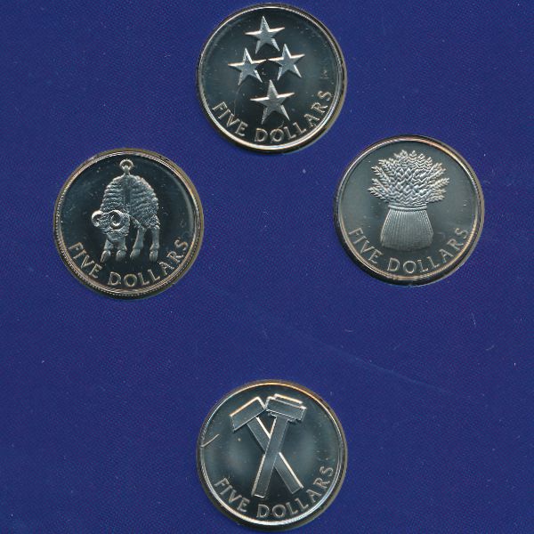 Новая Зеландия, Набор монет (1998 г.)