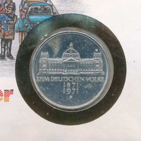 ФРГ, 5 марок (1971 г.)