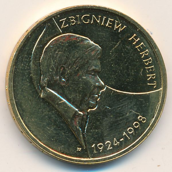 Польша, 2 злотых (2008 г.)